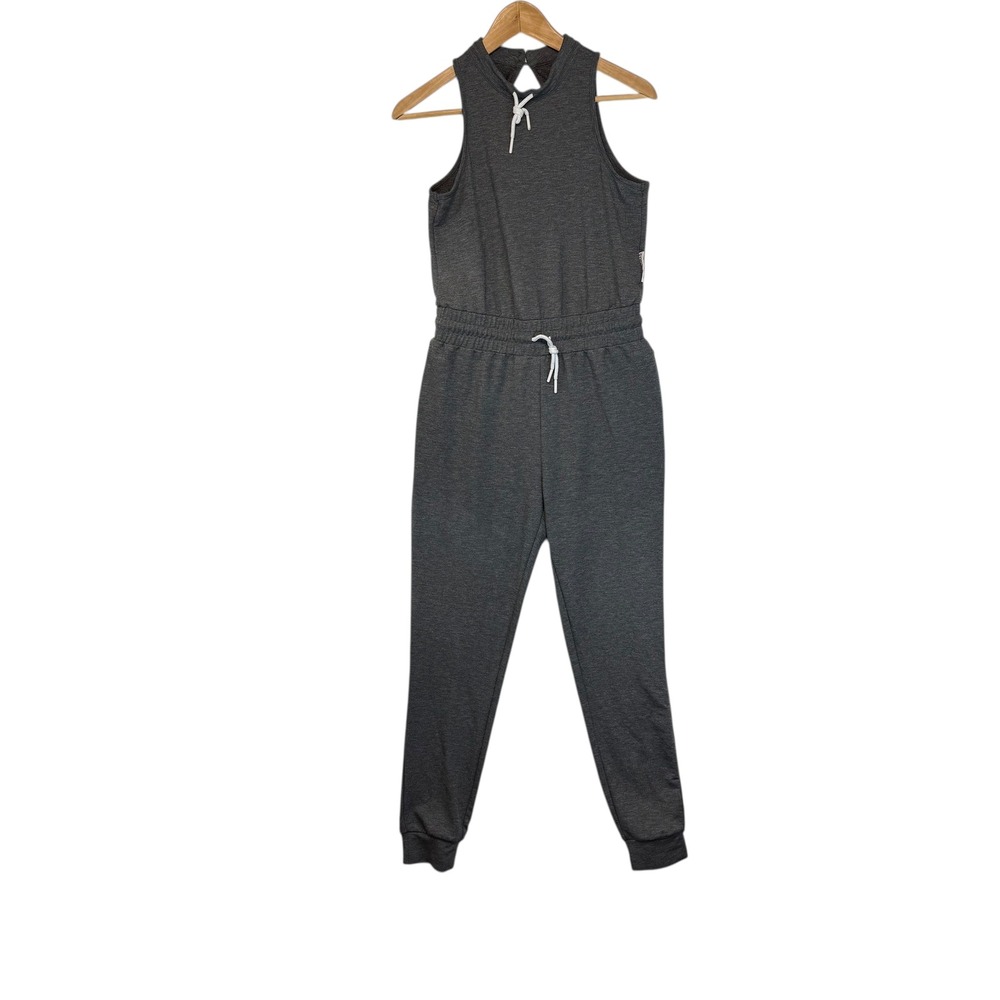Gymshark Solace Jumpsuit‎ Gray Sporty Chic Athleisure Gym Girl Women's Medium
